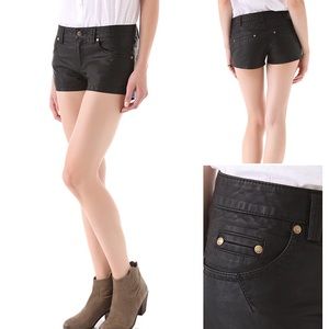 [Free People] Vegan Leather Shorts